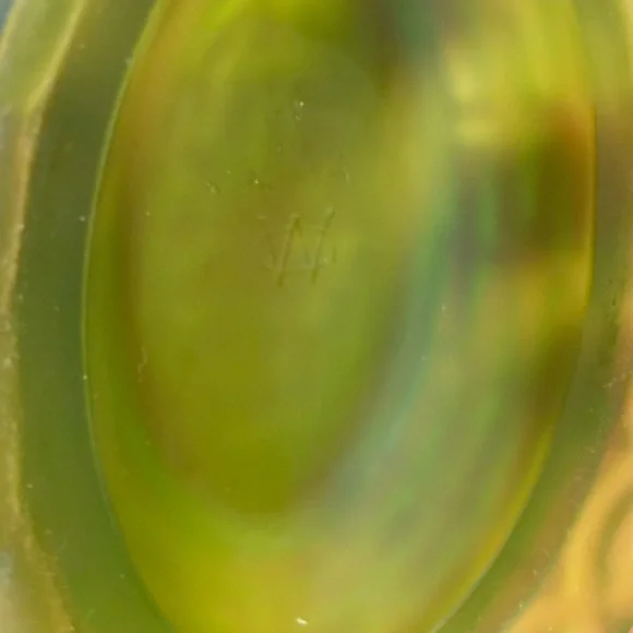 Vintage Westmoreland Satin Green Frosted Glass Hen on Nest - Picture 2 of 4